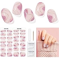 Amazon | Chisafly ジェルネイルシール 硬化タイプ ネイルシール 貼る